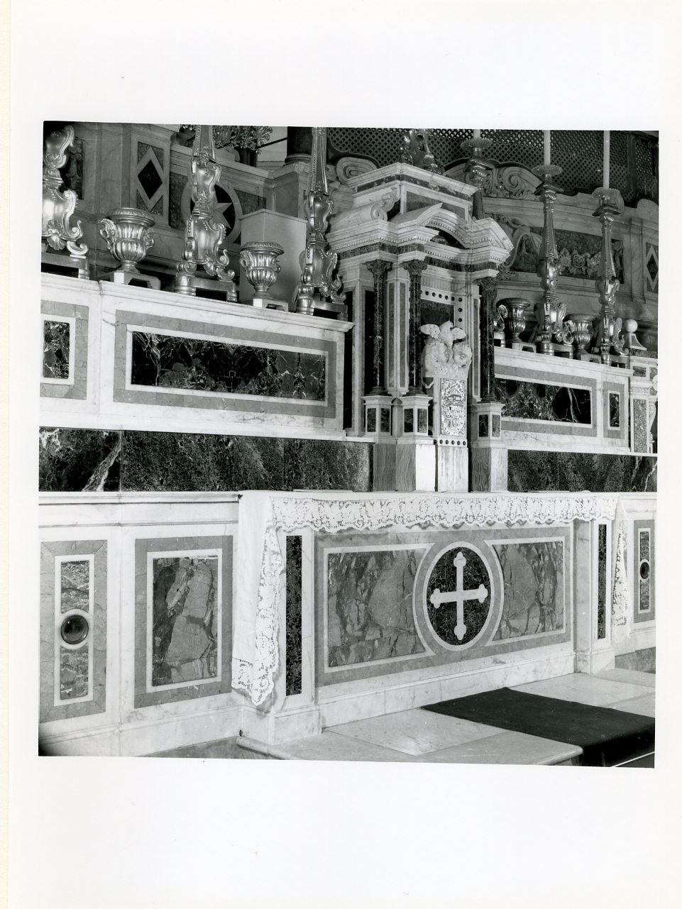 altare maggiore - bottega napoletana (sec. XIX)