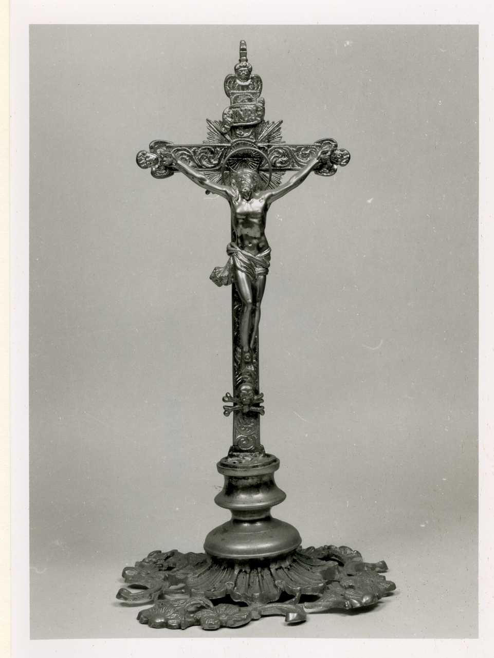 croce d'altare - bottega napoletana (metà sec. XIX)