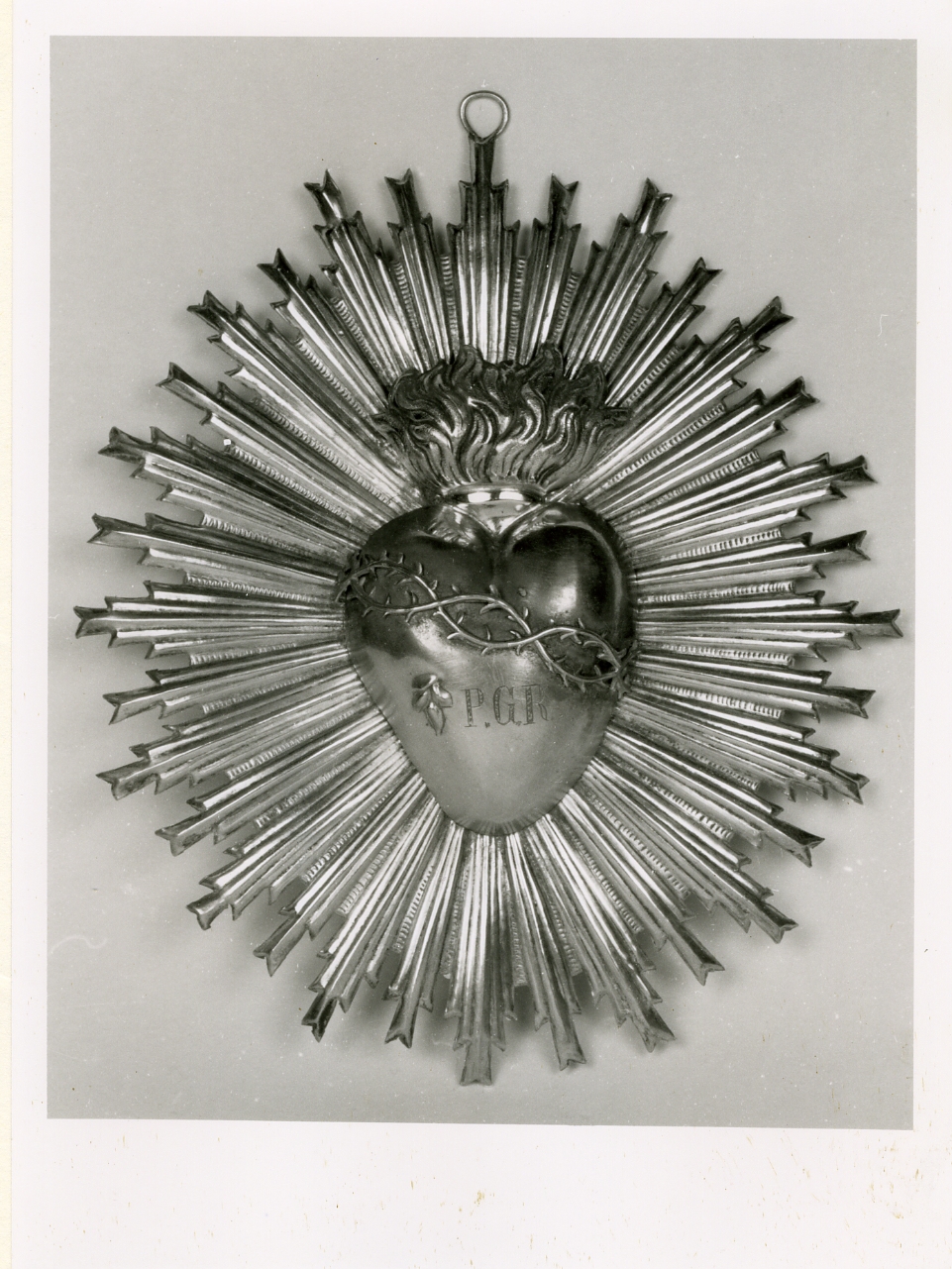 Sacro Cuore di Gesù (rilievo) - bottega napoletana (metà sec. XIX)