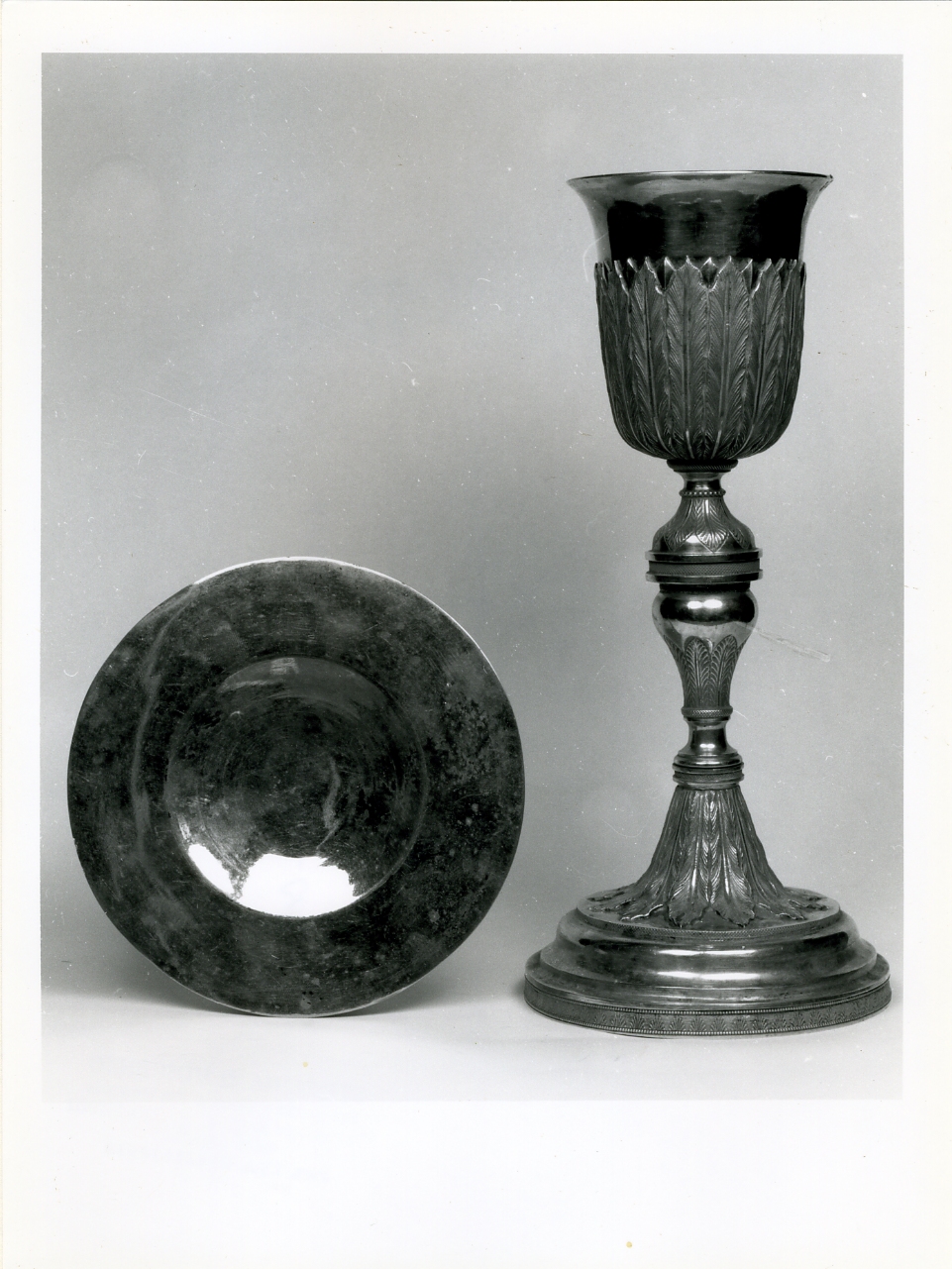 patena - bottega napoletana (prima metà sec. XIX)