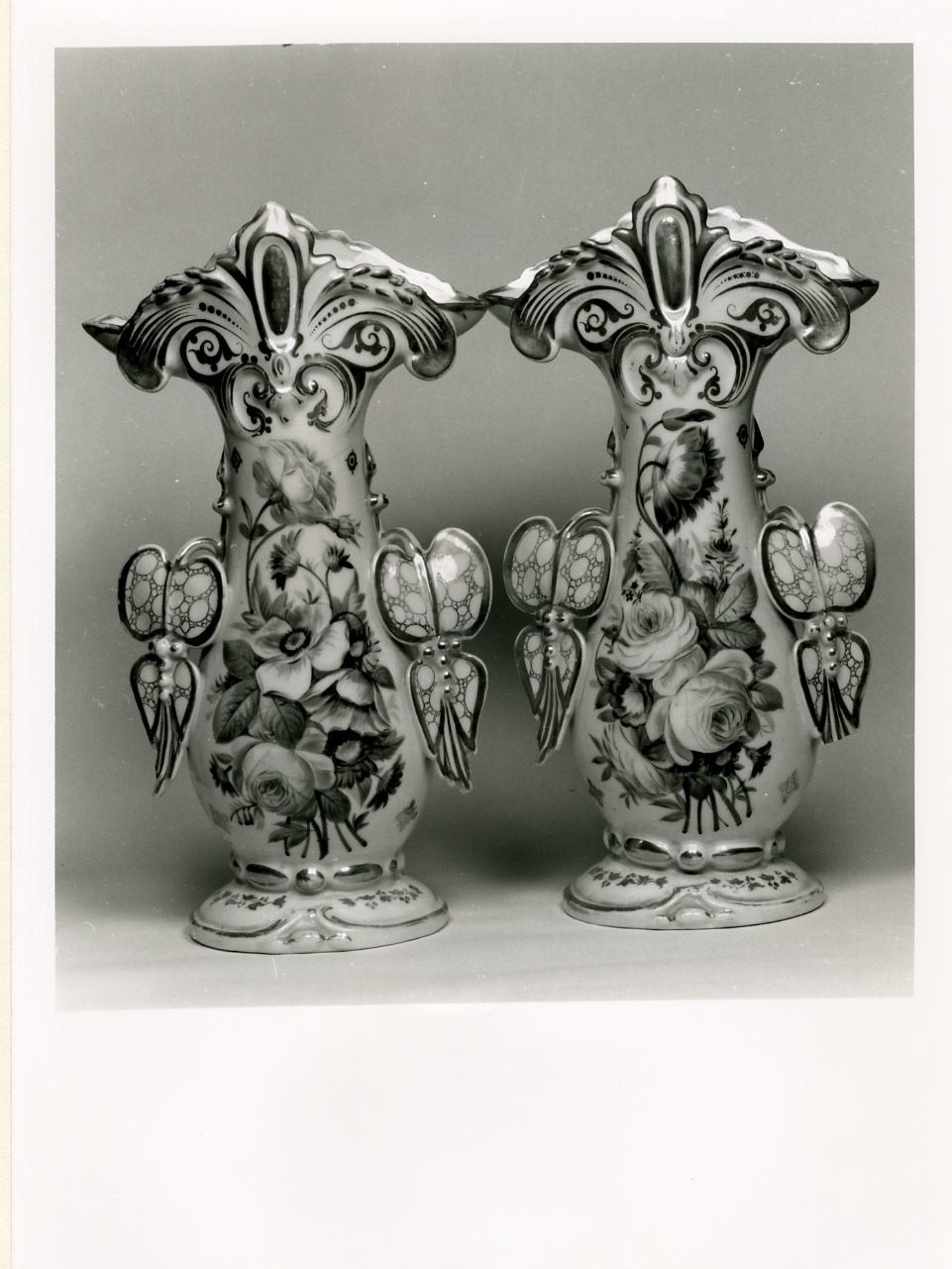 vaso, serie - bottega napoletana (metà sec. XIX)