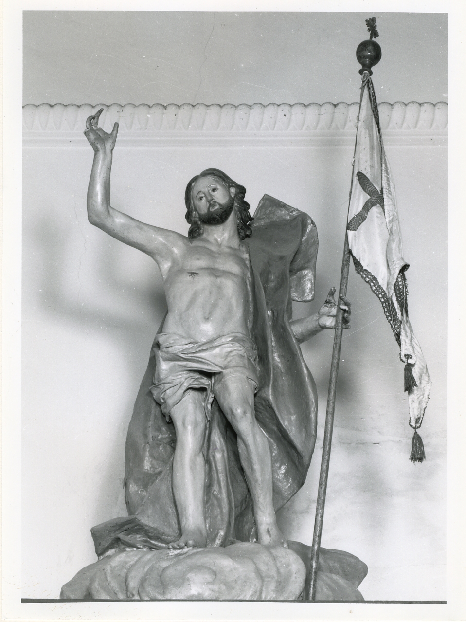 Cristo risorto (statua) - bottega napoletana (prima metà sec. XX)