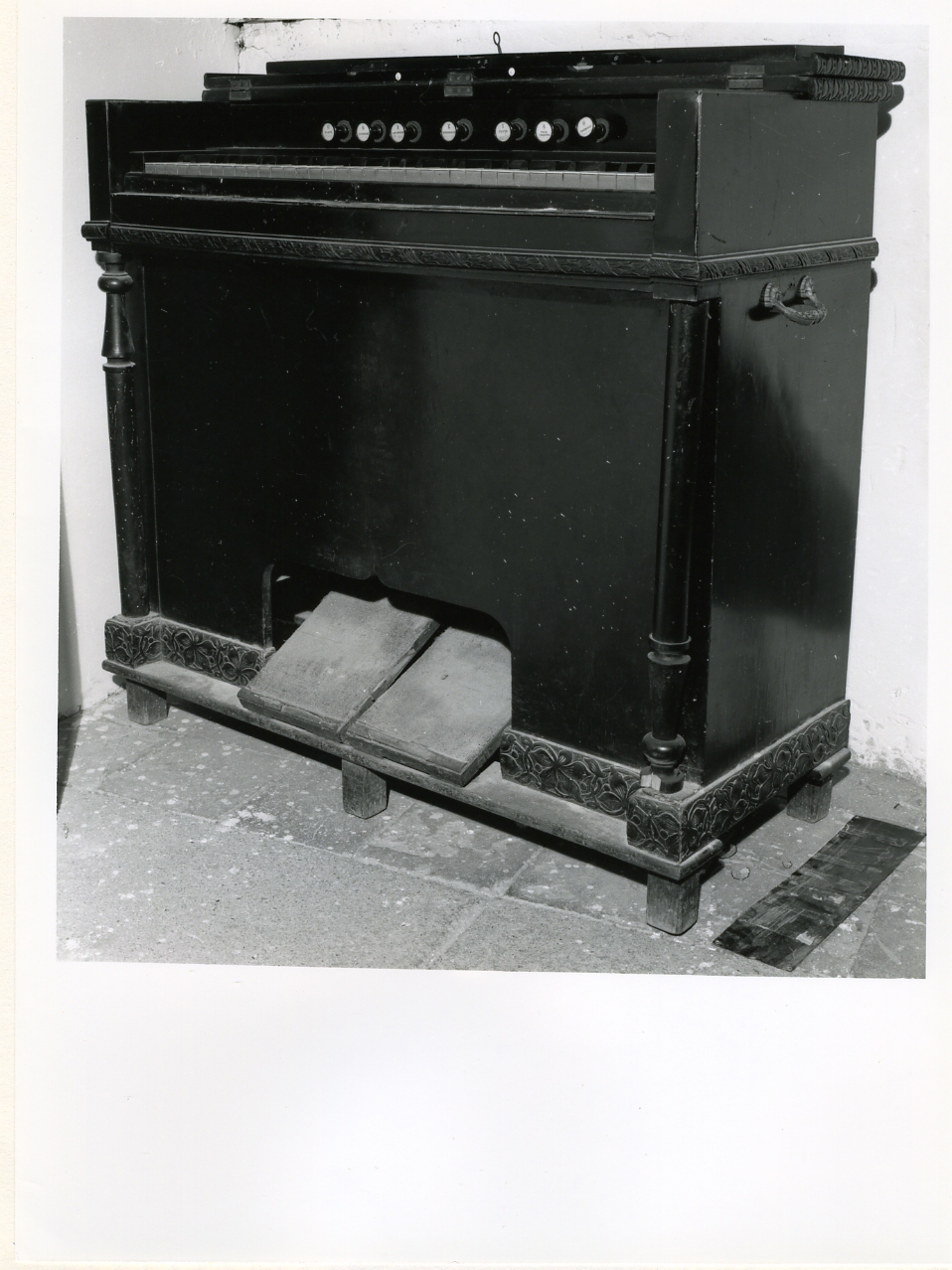 cassa d'organo - bottega napoletana (primo quarto sec. XX)