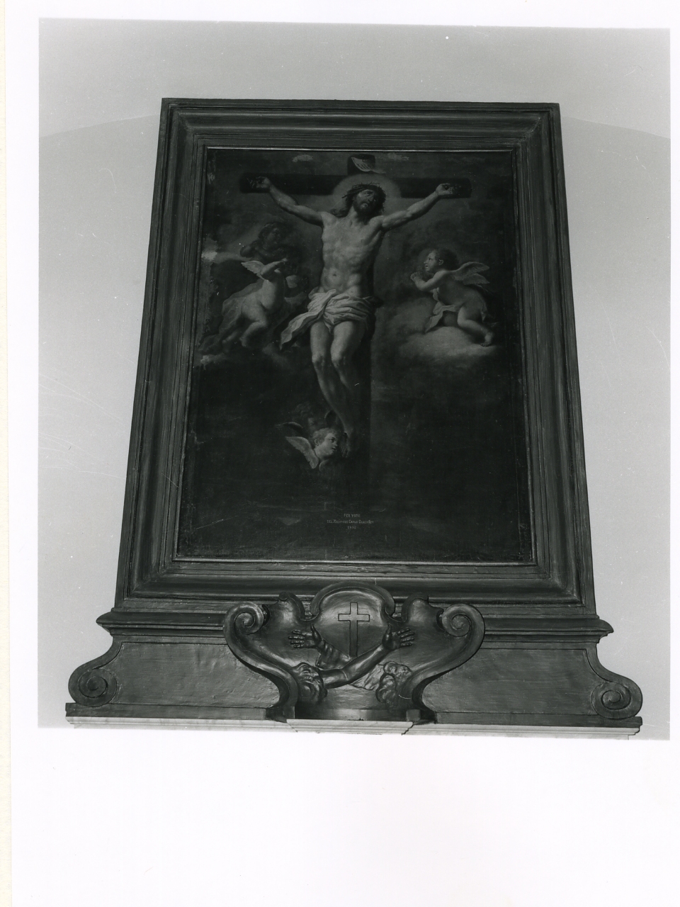 Cristo crocifisso (dipinto) - ambito napoletano (sec. XIX)