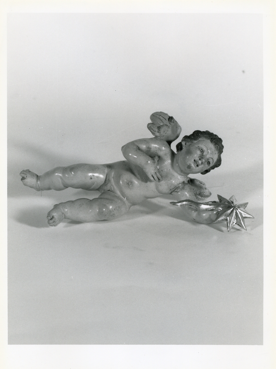 angelo (statuetta di presepio) - bottega napoletana (fine sec. XIX)