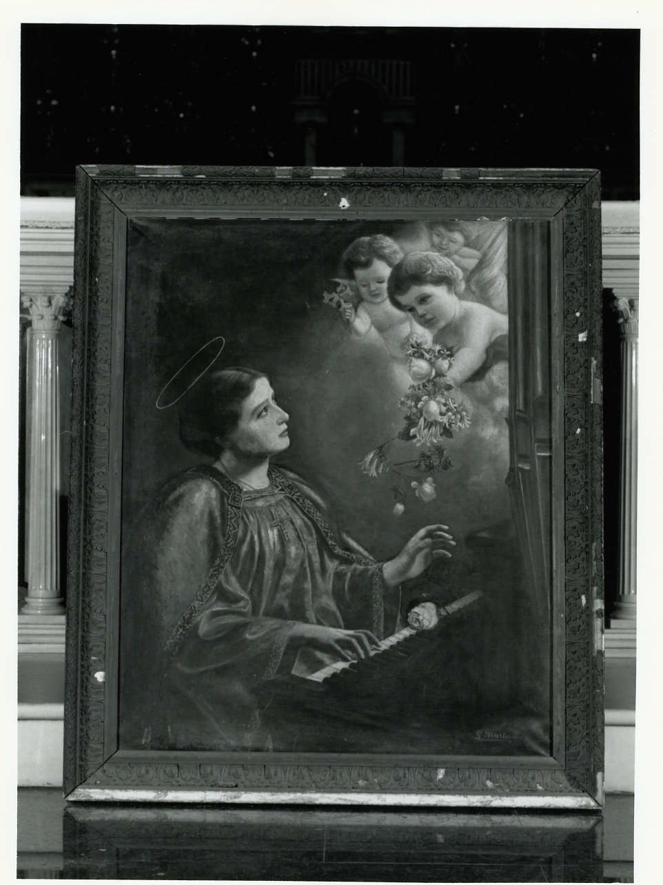 Santa Cecilia (dipinto) - ambito napoletano (inizio sec. XX)