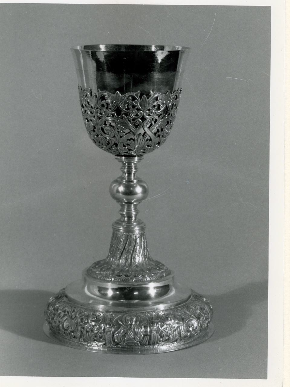 calice - bottega napoletana (sec. XIX)