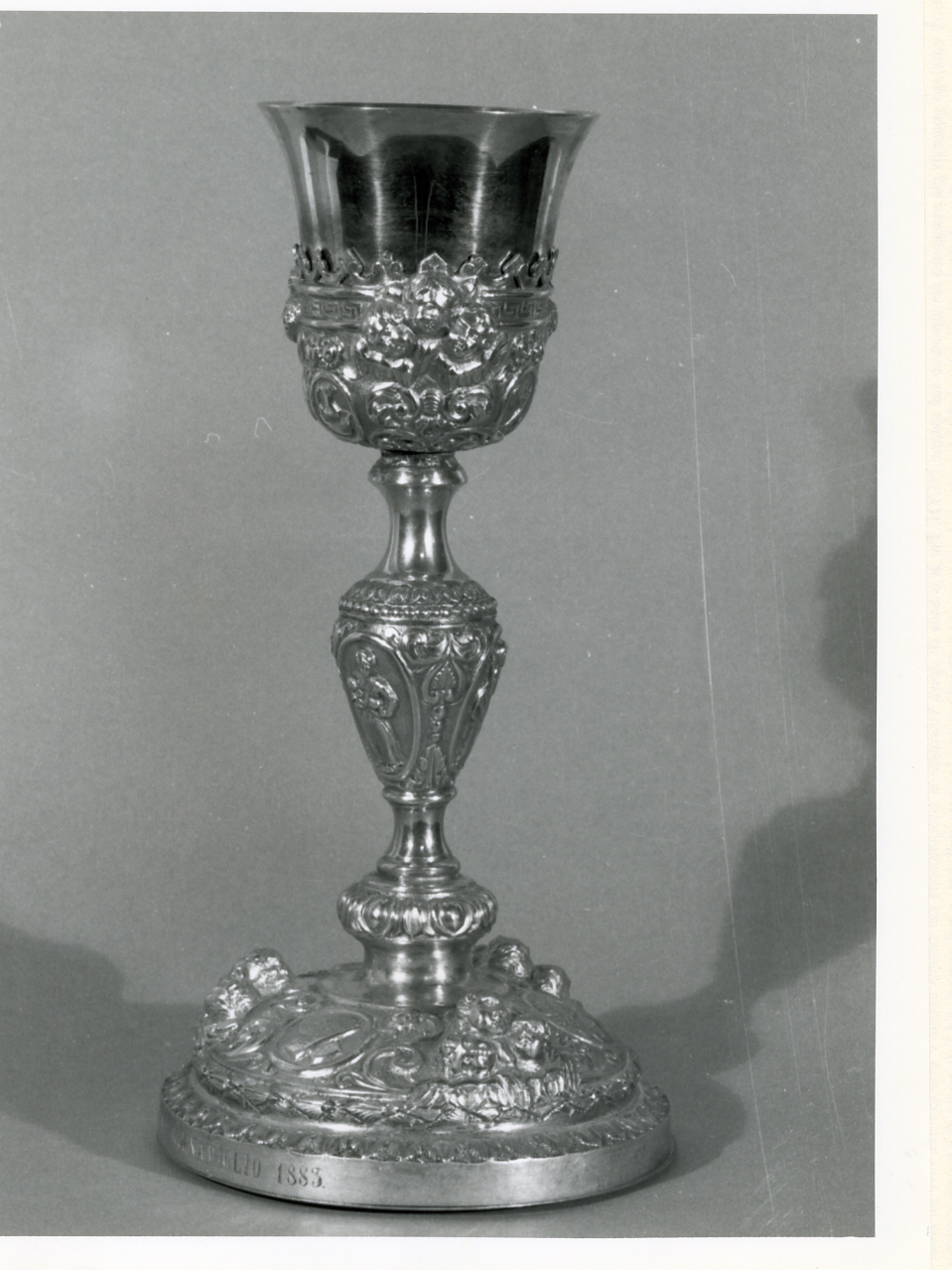 calice - bottega napoletana (sec. XIX)