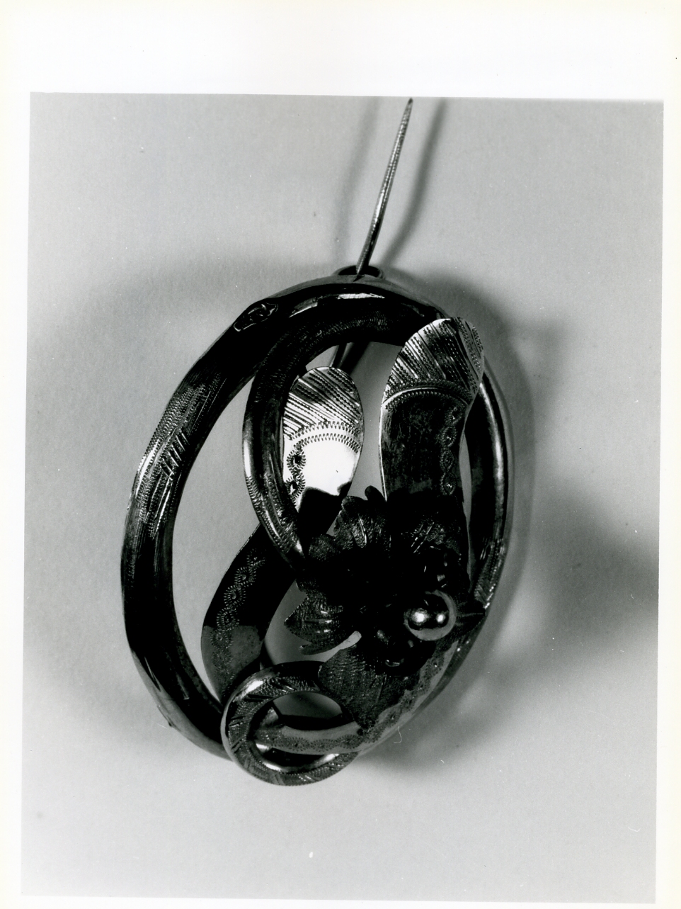 spilla - bottega napoletana (fine sec. XIX)