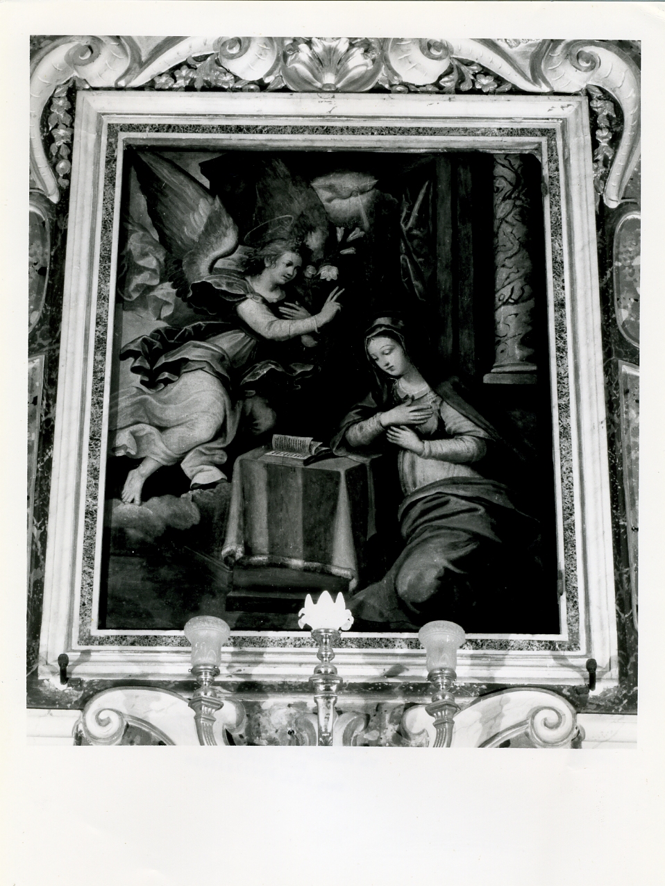 Annunciazione (dipinto) - ambito Italia centro-meridionale (fine/inizio secc. XVI/ XVII)