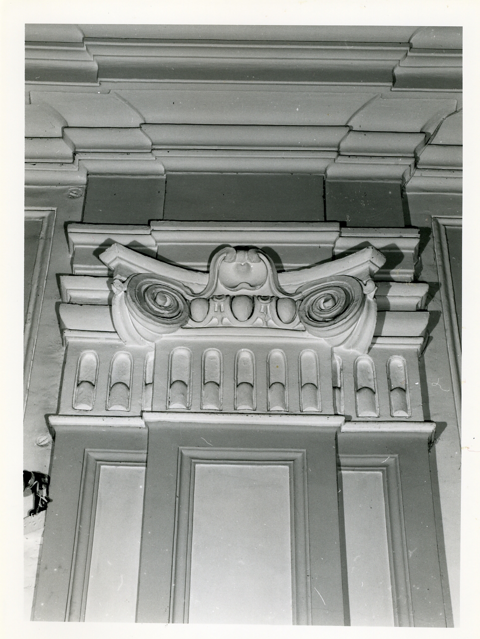 capitello di lesena, serie - bottega napoletana (sec. XVIII)