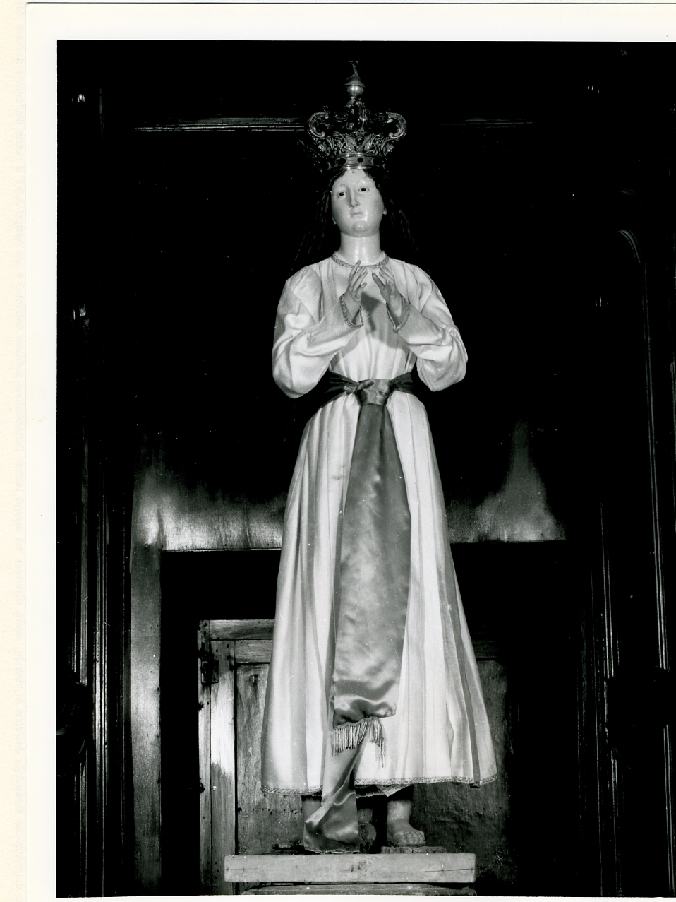 Madonna (statua) - bottega napoletana (sec. XIX)