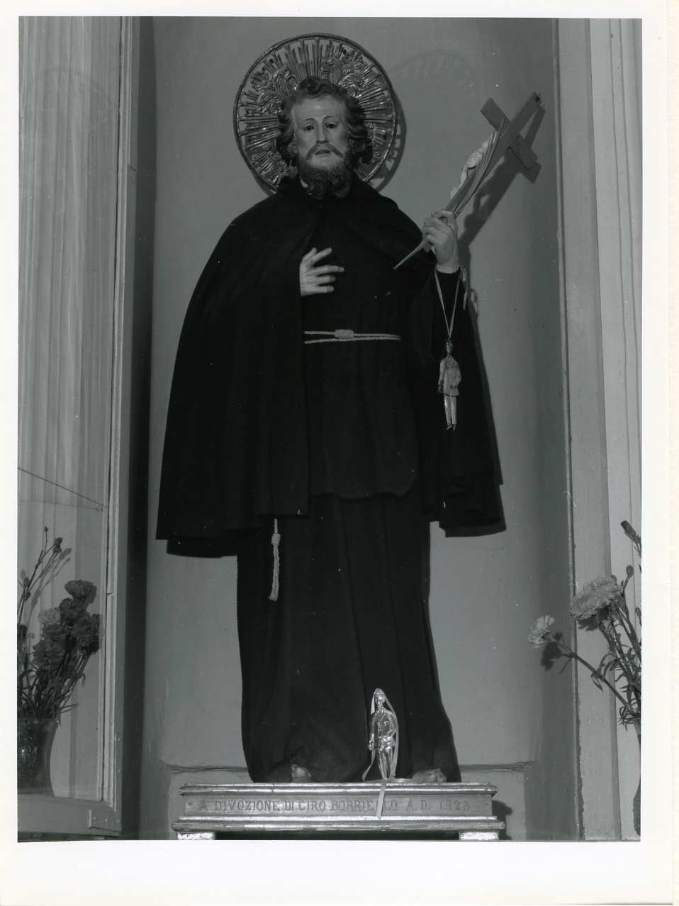 Sant'Antonio Abate (statua) - bottega campana (sec. XX)