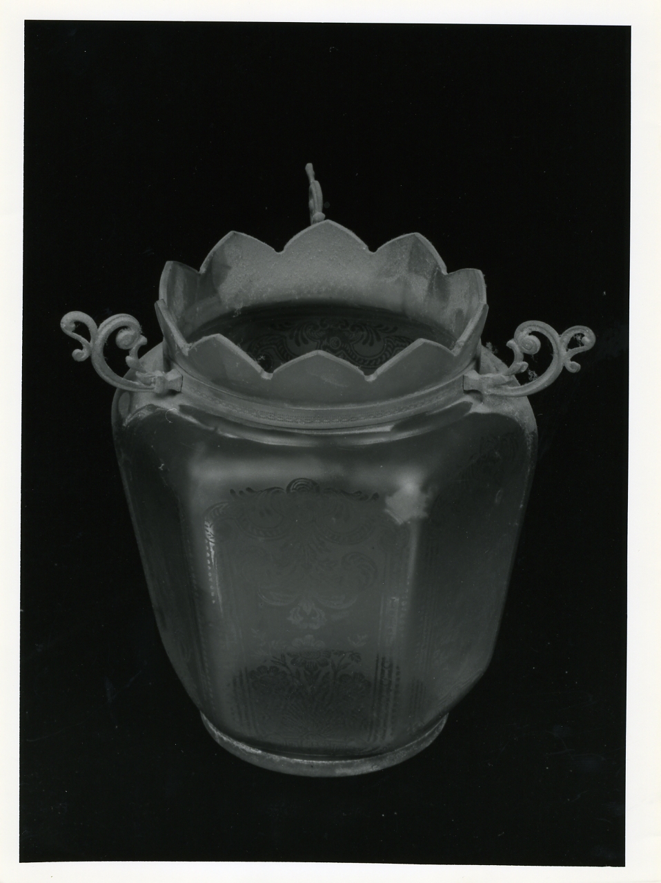 lampada - bottega campana (primo quarto sec. XX)