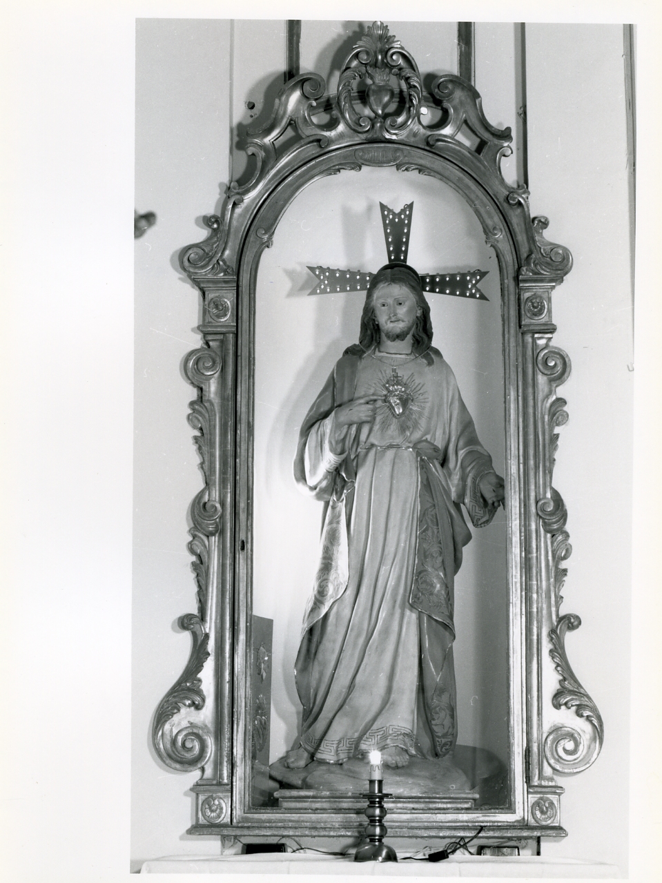 mostra di nicchia, serie - bottega napoletana (sec. XIX)