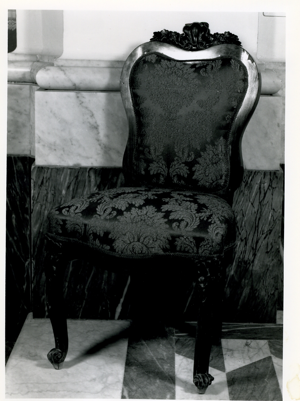 sedia, serie - bottega napoletana (sec. XIX)