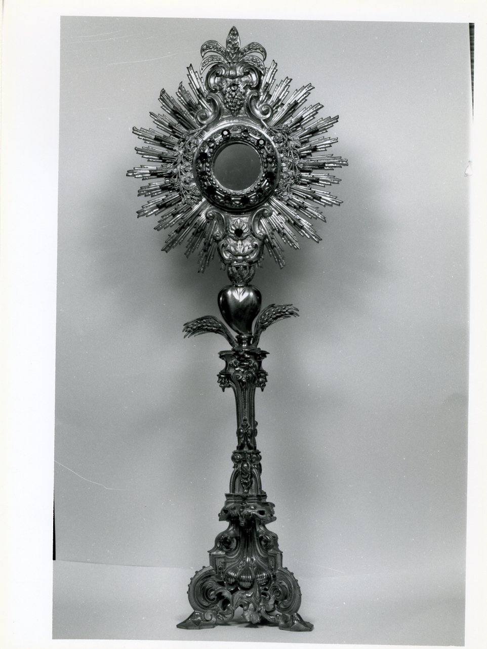 ostensorio - bottega napoletana (sec. XIX)