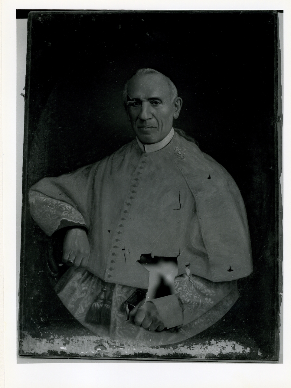 vescovo (dipinto) di Ascione Antonio (sec. XIX)