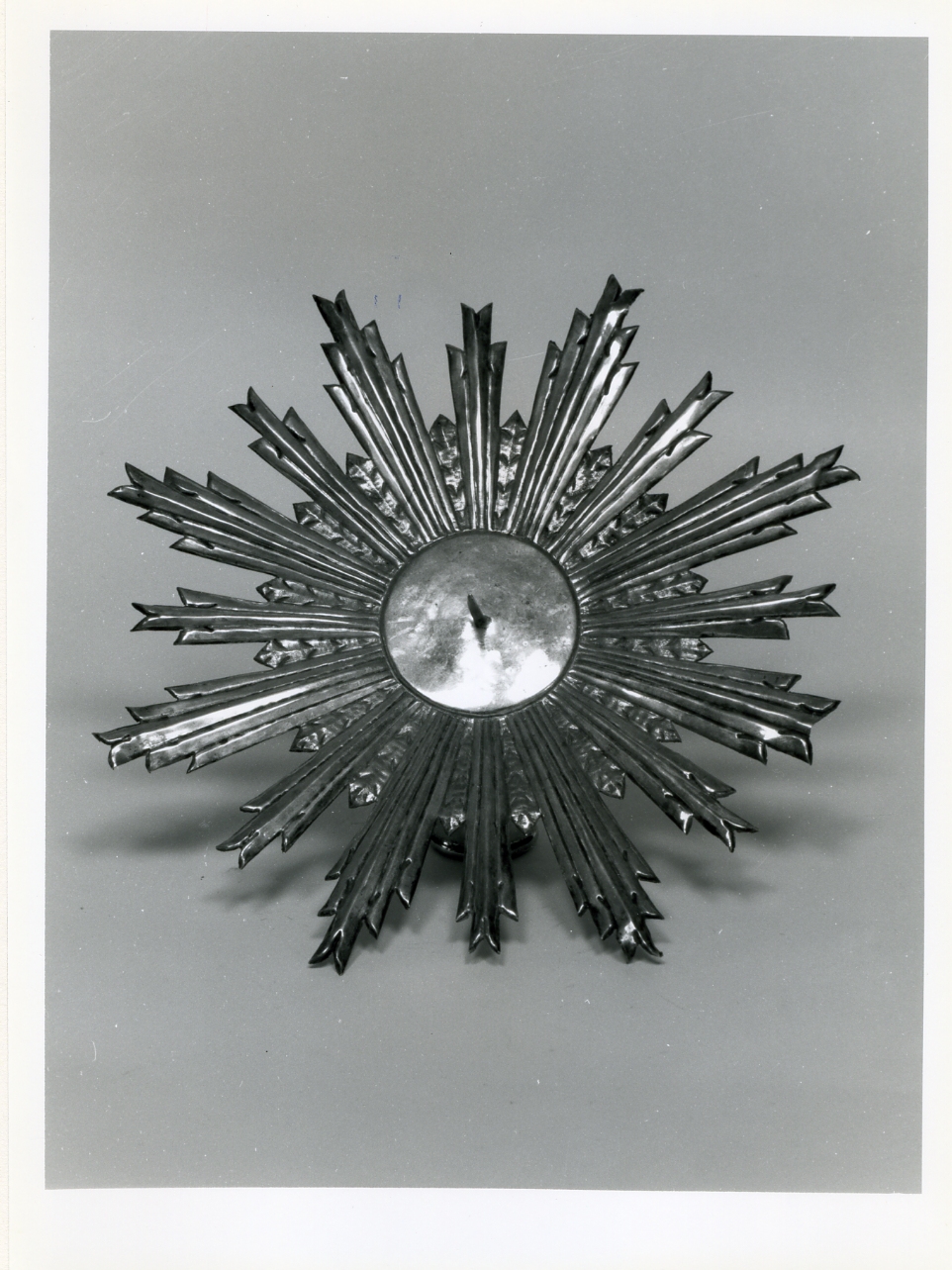 aureola di statua - bottega napoletana (sec. XIX)