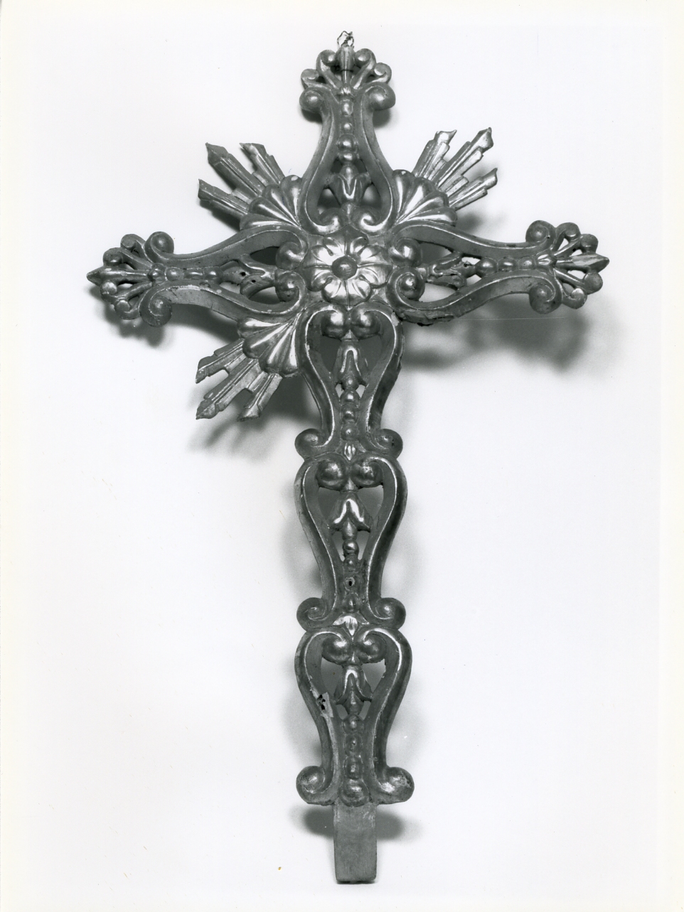 croce processionale - bottega napoletana (sec. XIX)