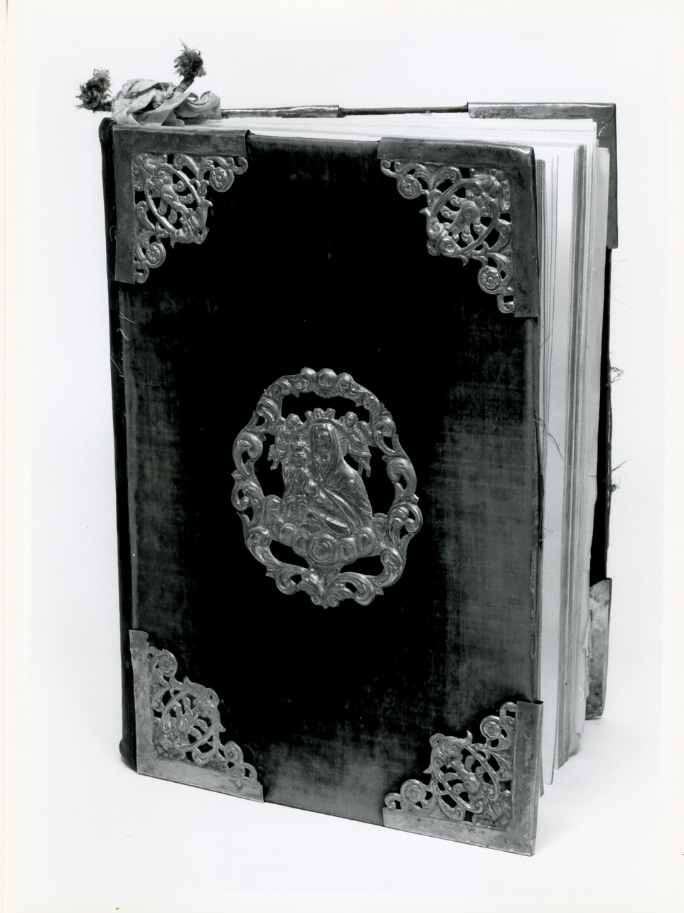 coperta di libro liturgico - bottega napoletana (sec. XIX)