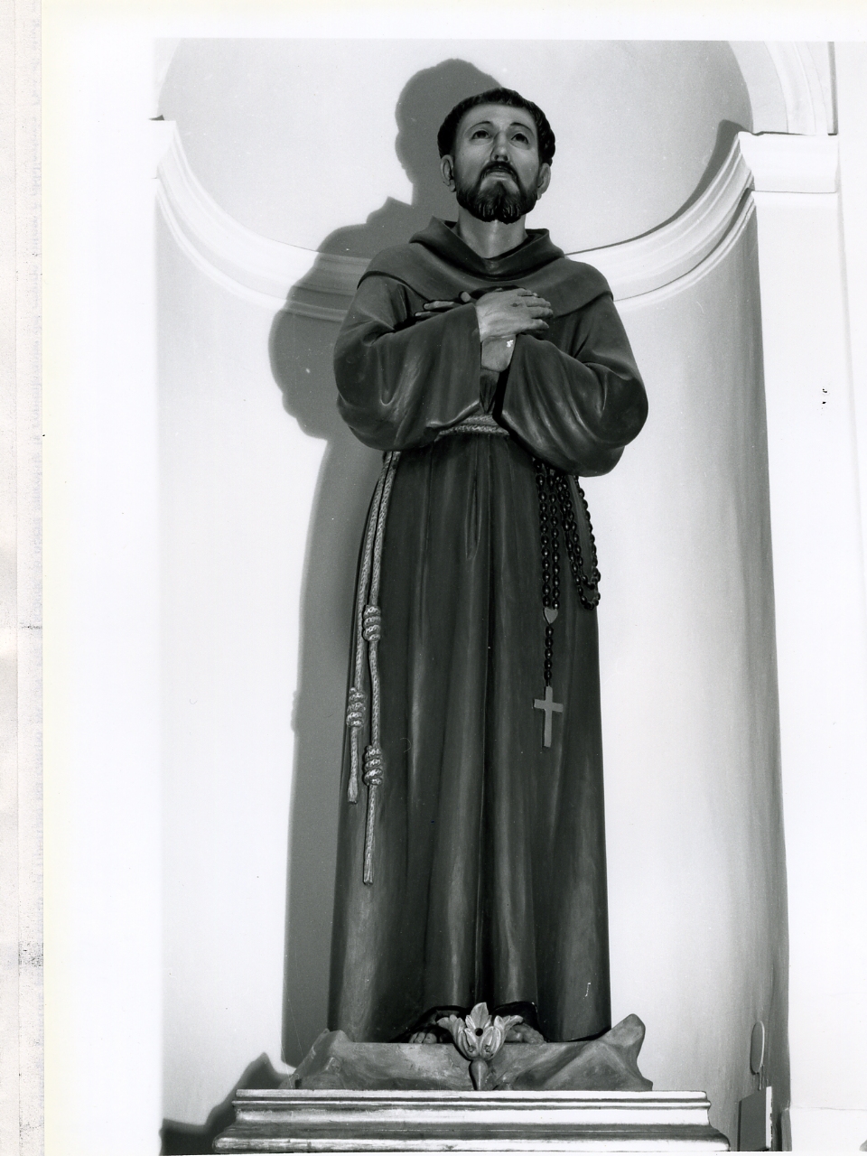 San Francesco d'Assisi (statua) - bottega napoletana (sec. XIX)