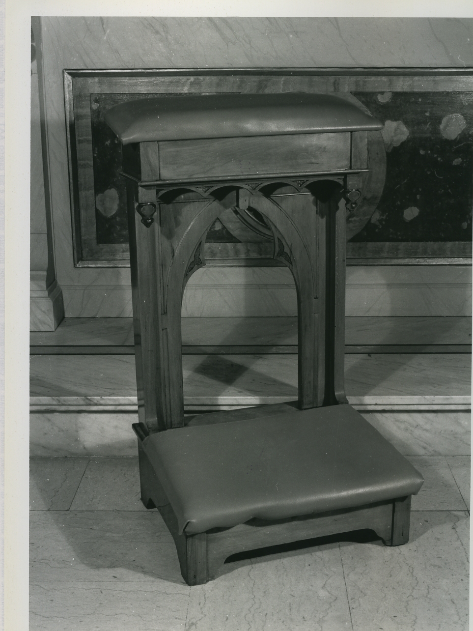 inginocchiatoio - bottega napoletana (inizio sec. XX)