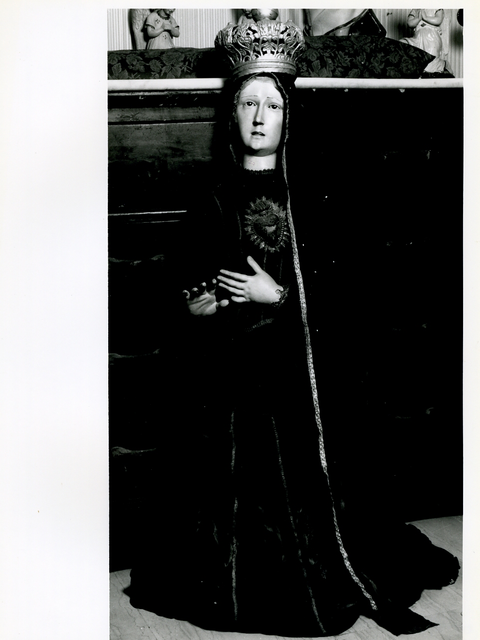 Madonna Addolorata (statuetta) - bottega napoletana (primo quarto sec. XX)