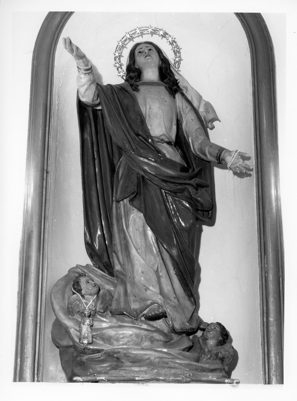 Madonna Assunta (statua) - bottega napoletana (sec. XIX)