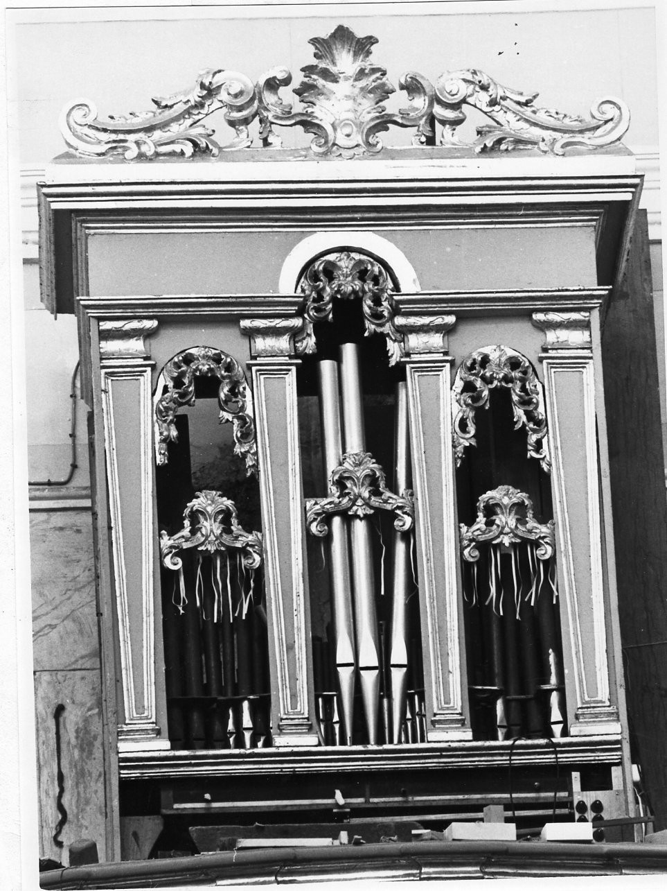 cassa d'organo - bottega napoletana (metà sec. XVIII)