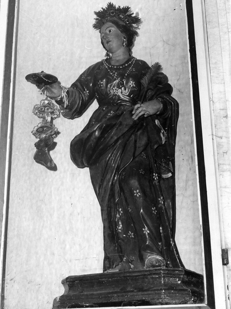 Santa Lucia (statua) - bottega napoletana (metà sec. XVIII)