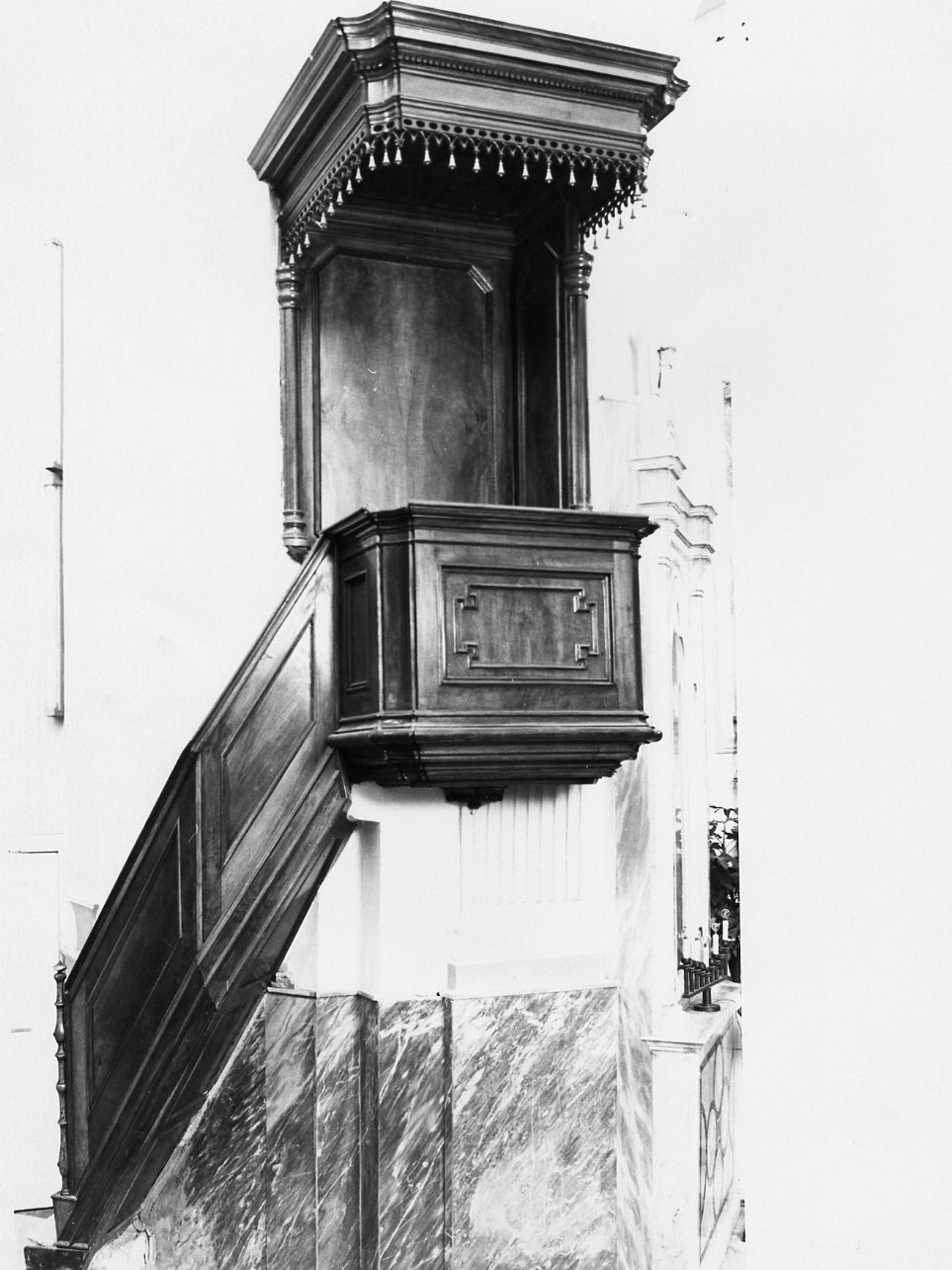 pulpito - bottega napoletana (fine sec. XIX)