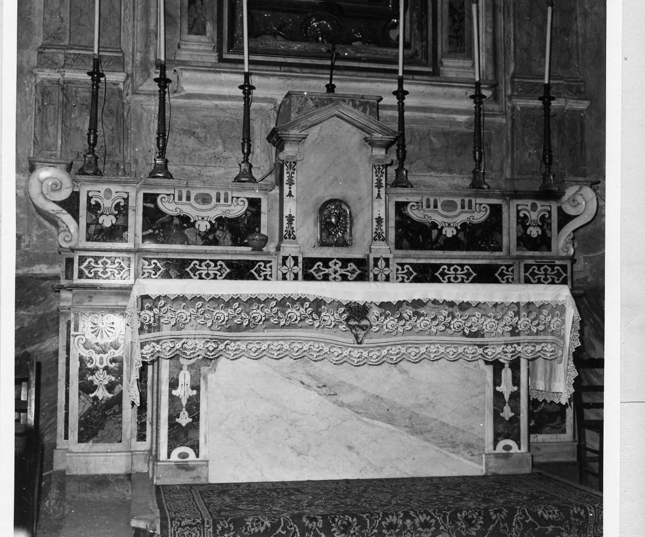 altare - bottega napoletana (prima metà sec. XIX)