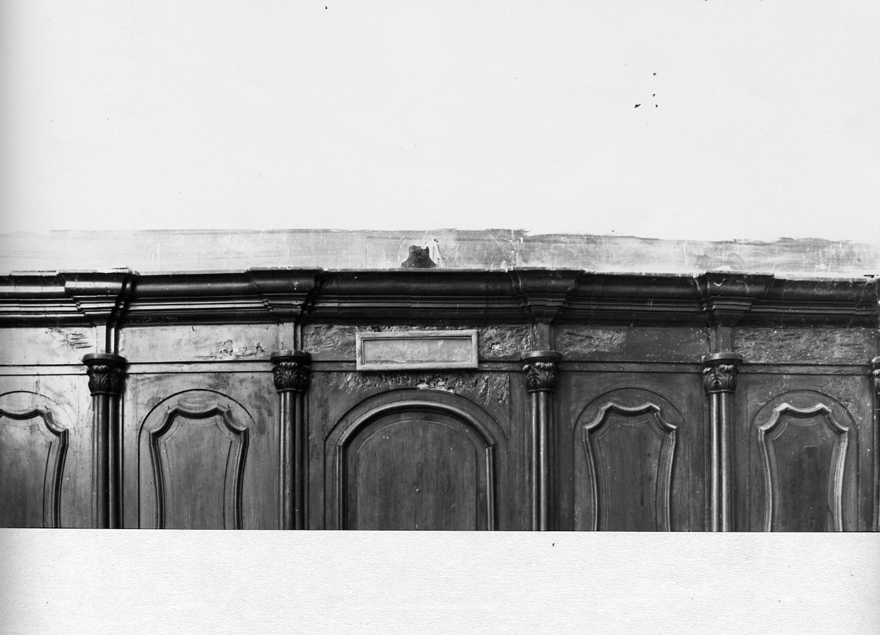 armadio da sacrestia - bottega napoletana (seconda metà sec. XIX)