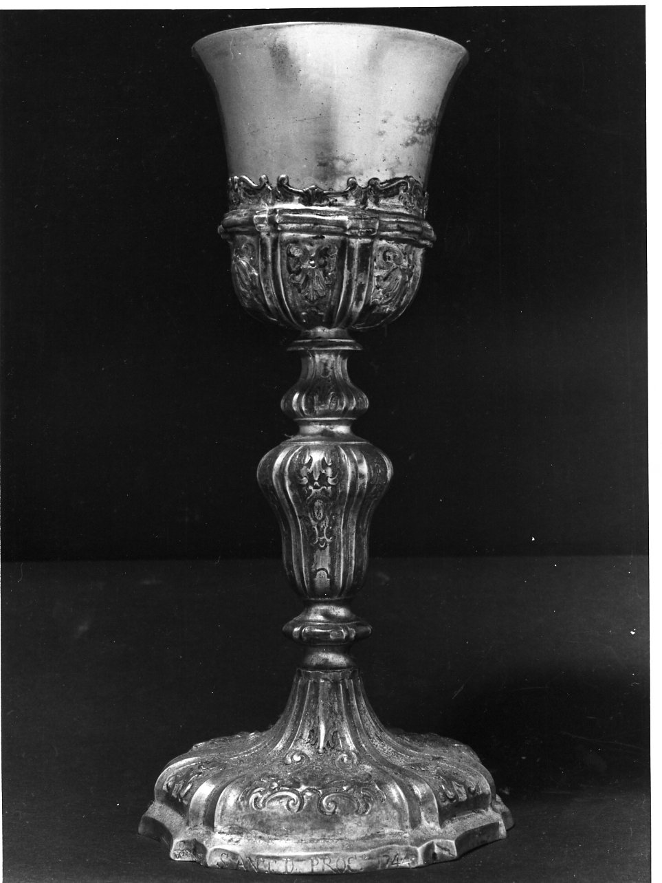 calice - bottega napoletana (sec. XVIII)