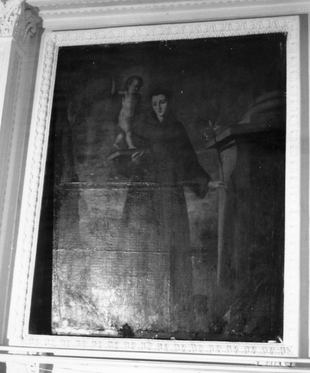 Sant'Antonio da Padova (dipinto) - ambito napoletano (metà sec. XVII)