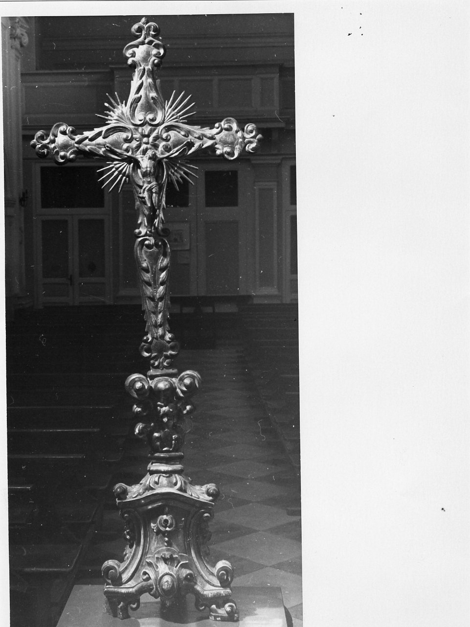 crocifisso - bottega napoletana (fine sec. XIX)