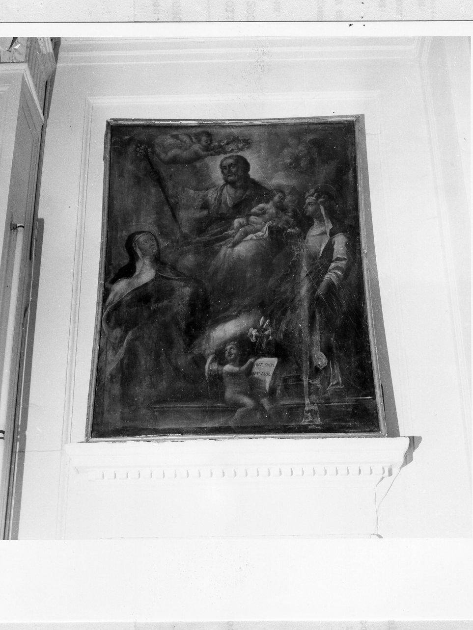 San Giuseppe e Gesù Bambino (dipinto) - ambito napoletano (metà sec. XVIII)