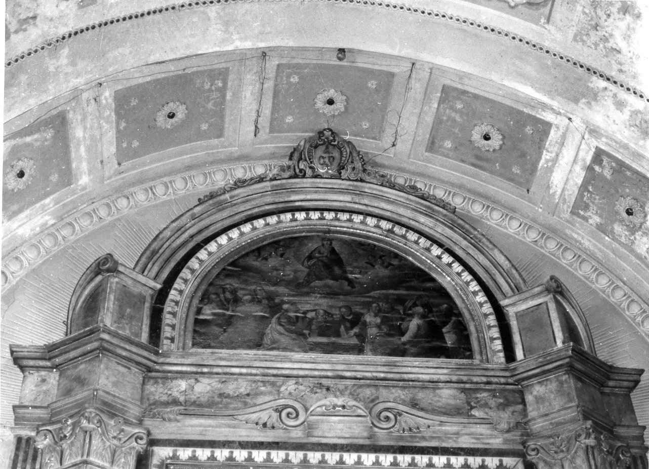 assunzione della Madonna (dipinto) di Tramontano Decio (cerchia) (fine sec. XVI)