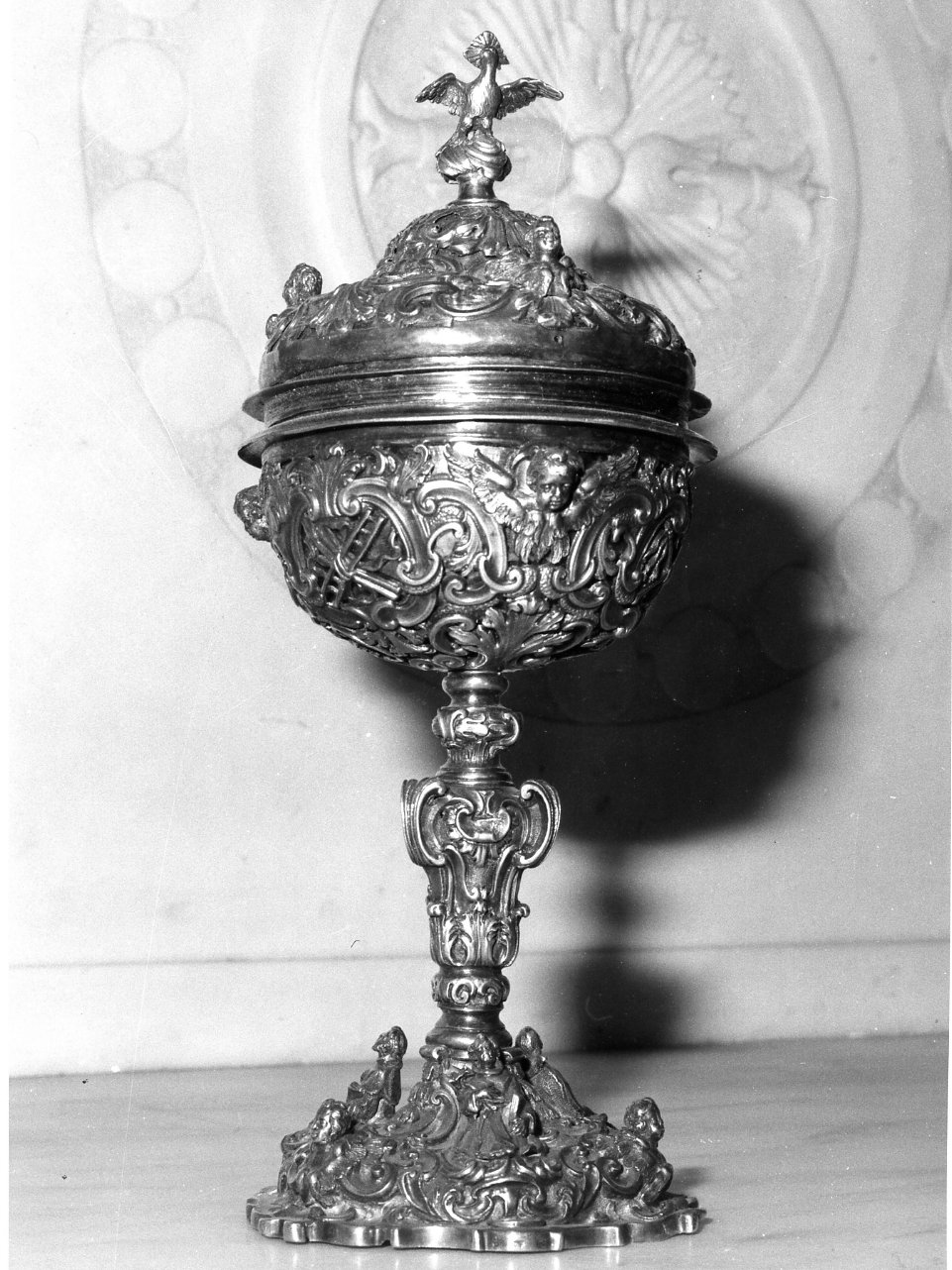 pisside - bottega napoletana (metà sec. XVIII)