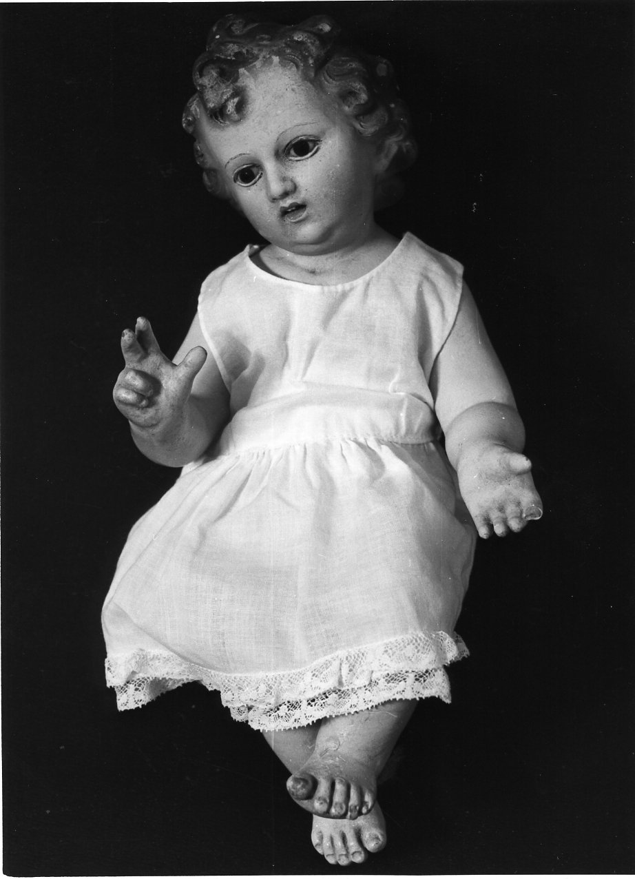 Gesù Bambino (statuetta) - bottega napoletana (seconda metà sec. XIX)