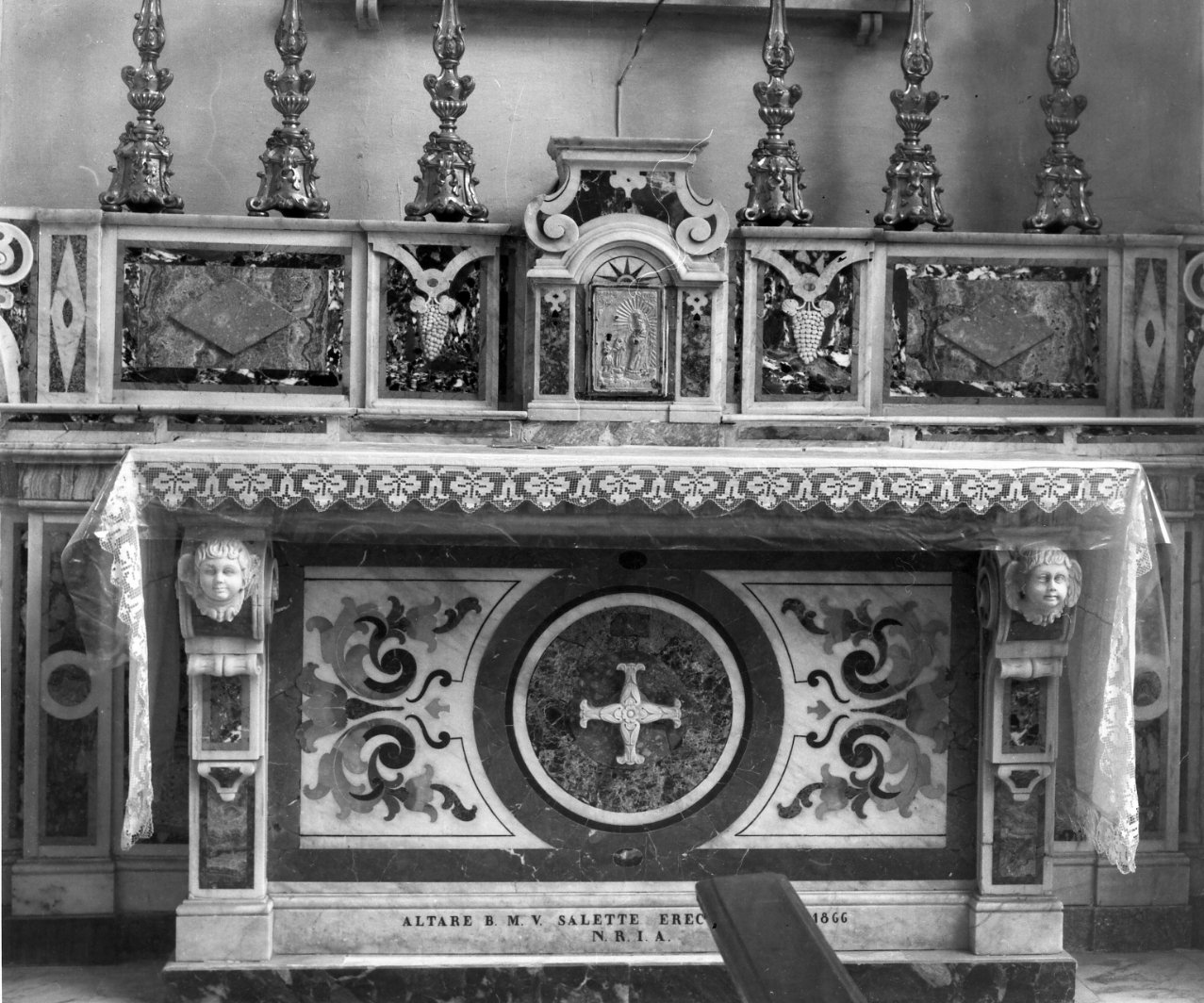 altare - bottega napoletana (sec. XIX)
