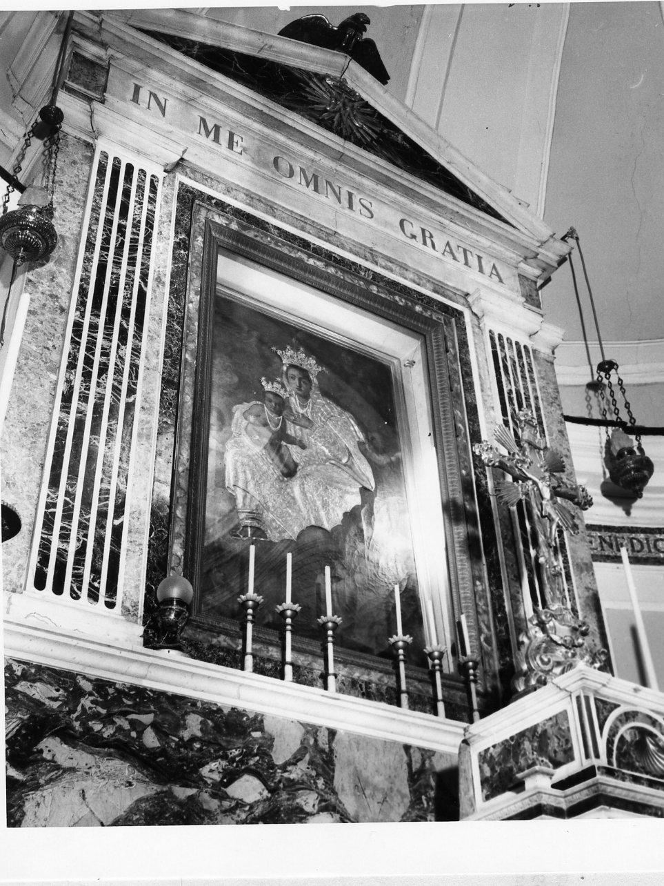 Madonna con Bambino (dipinto) - ambito napoletano (metà sec. XVII)