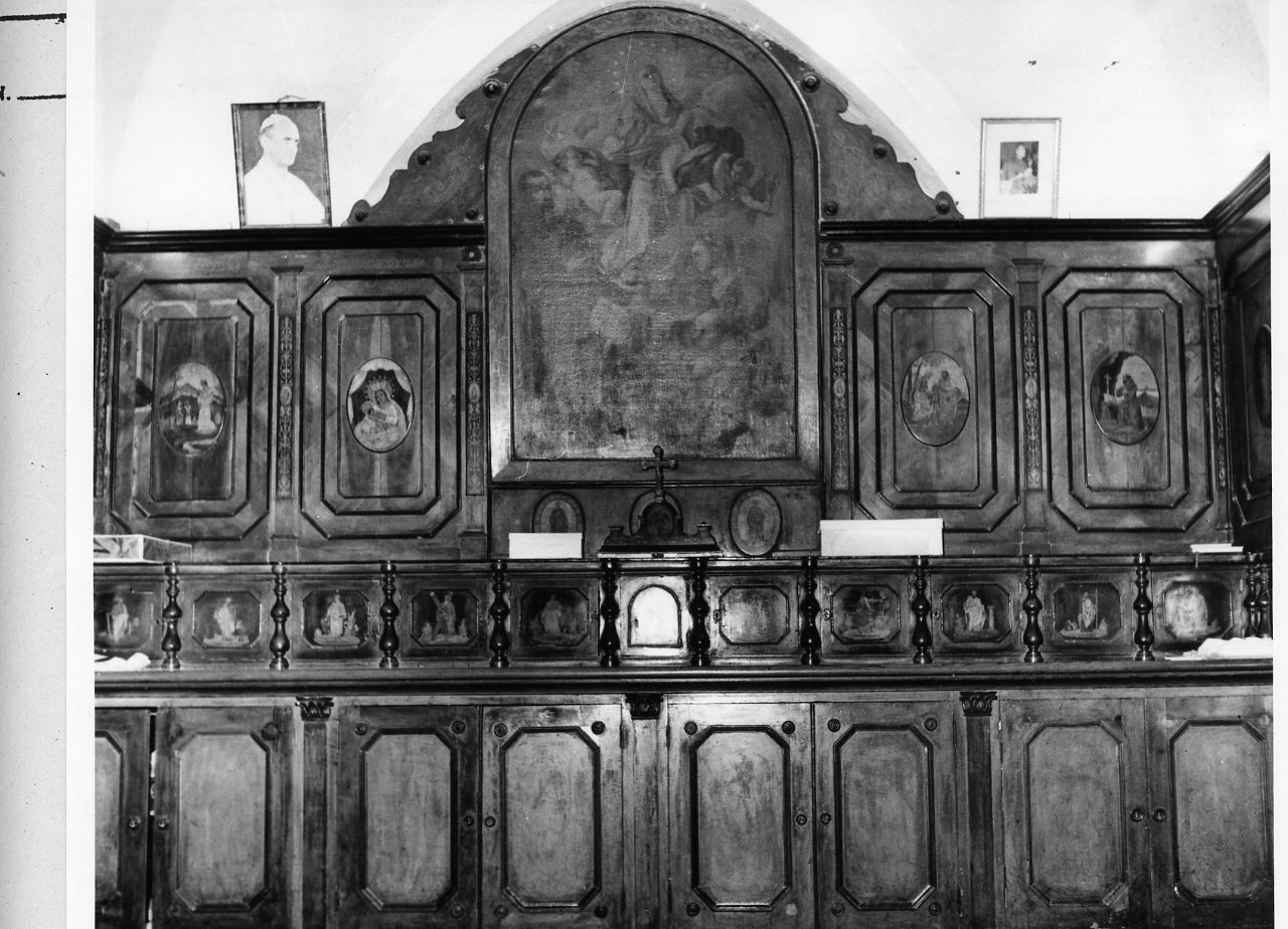 armadio da sacrestia - bottega napoletana (sec. XIX)