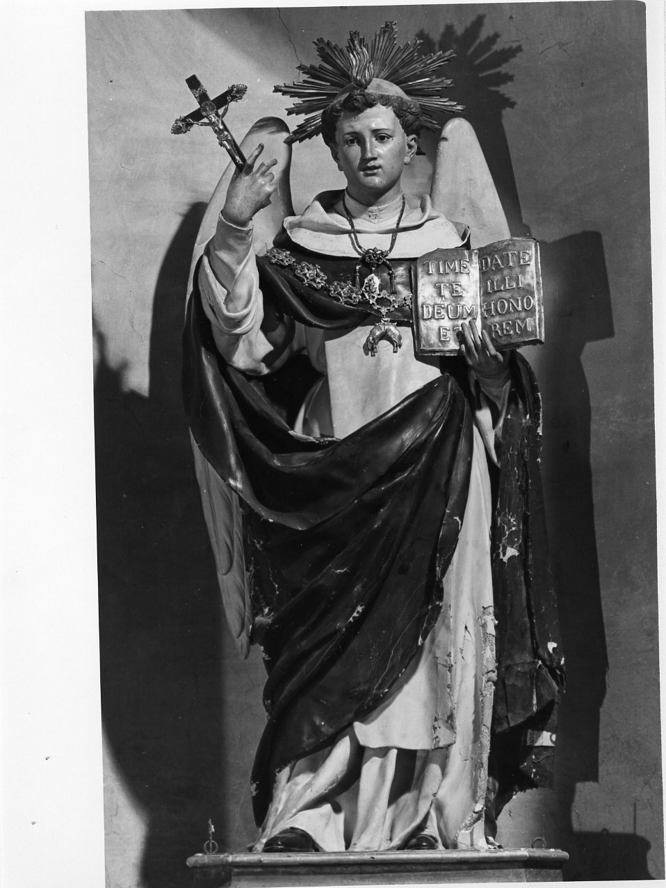 San Vincenzo Ferrer (statua) - bottega napoletana (seconda metà sec. XIX)