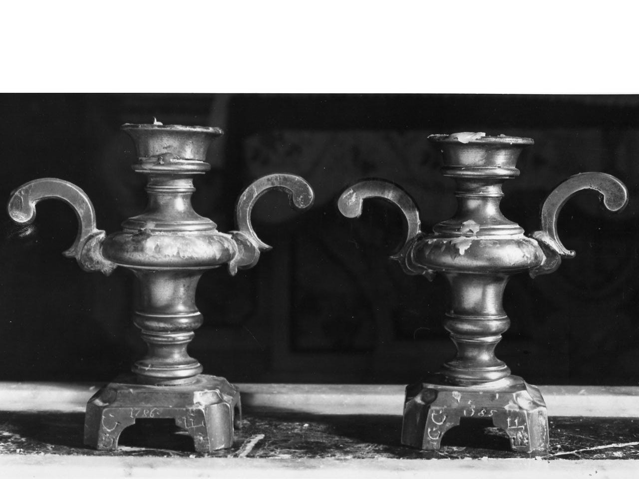 vaso da fiori, serie - bottega napoletana (sec. XVIII)