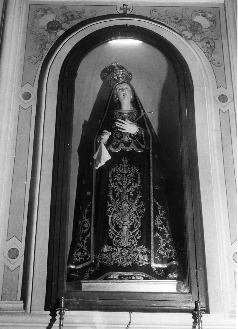 Madonna Addolorata (statua) - bottega napoletana (metà sec. XVII)