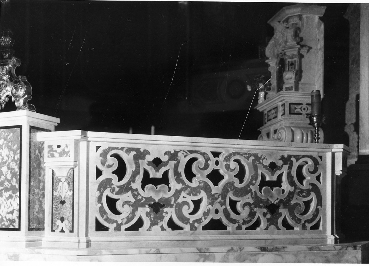 balaustrata - bottega napoletana (metà sec. XVIII)