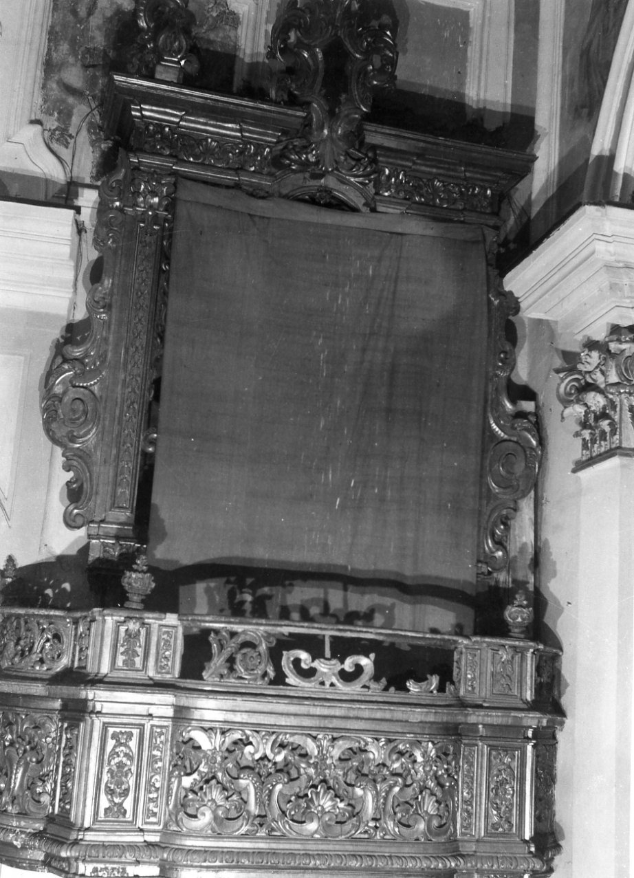 cassa d'organo, elemento d'insieme - bottega napoletana (prima metà sec. XVIII)