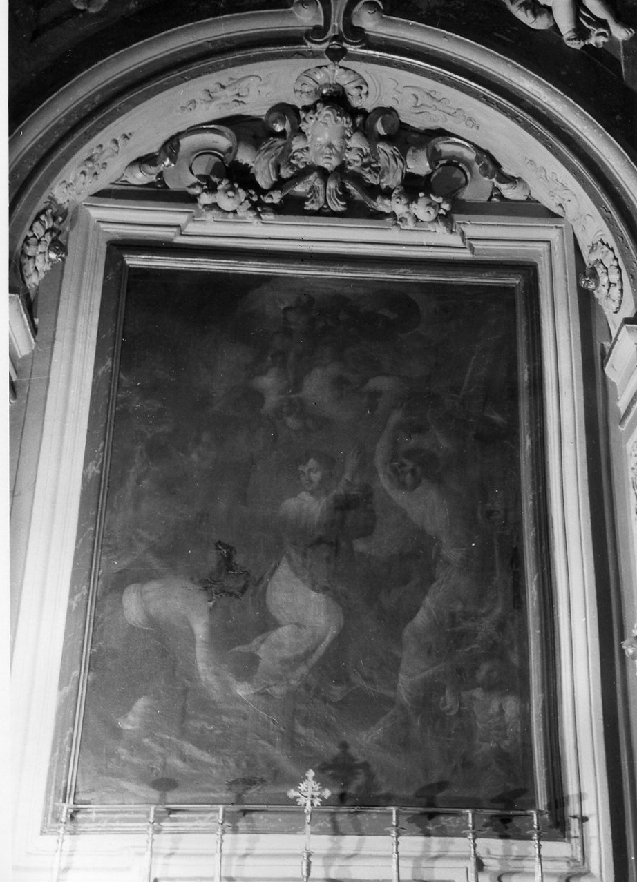 martirio di un Santo (dipinto, elemento d'insieme) - ambito napoletano (metà sec. XVII)